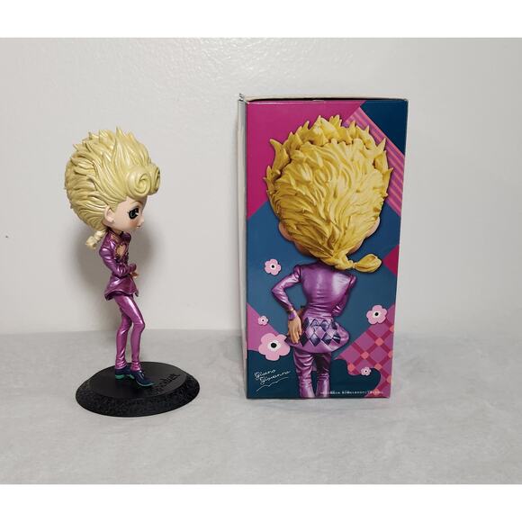Qposket Jojo's Bizarre Adventure Giorno Giovanna Type B BanDai Pre-owned - Picture 3 of 9